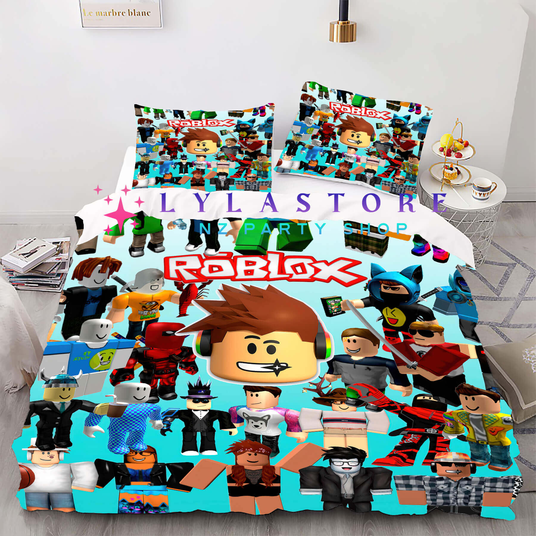 roblox-duvet-cover-pillow-nz-lylastore