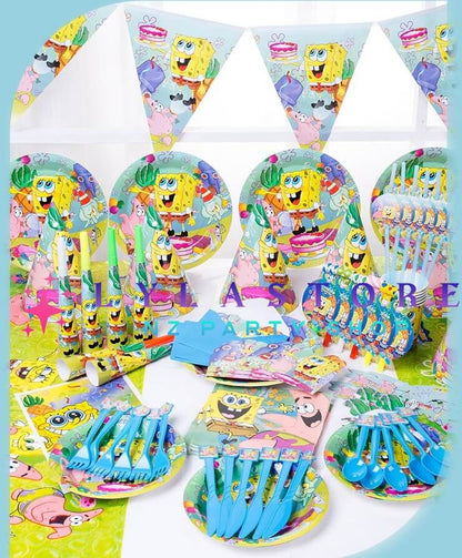 spongeBob-SquarePants-party-set-birthday-decoration-lylastore.com