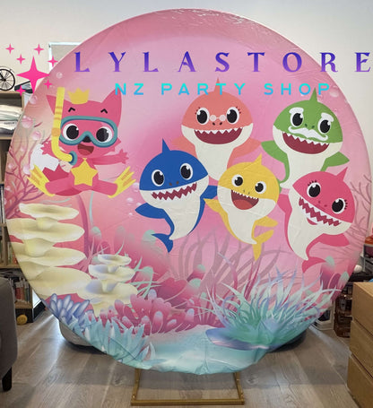 baby-shark-birthday-backdrop-banner-hire-auckland-lylastore.com