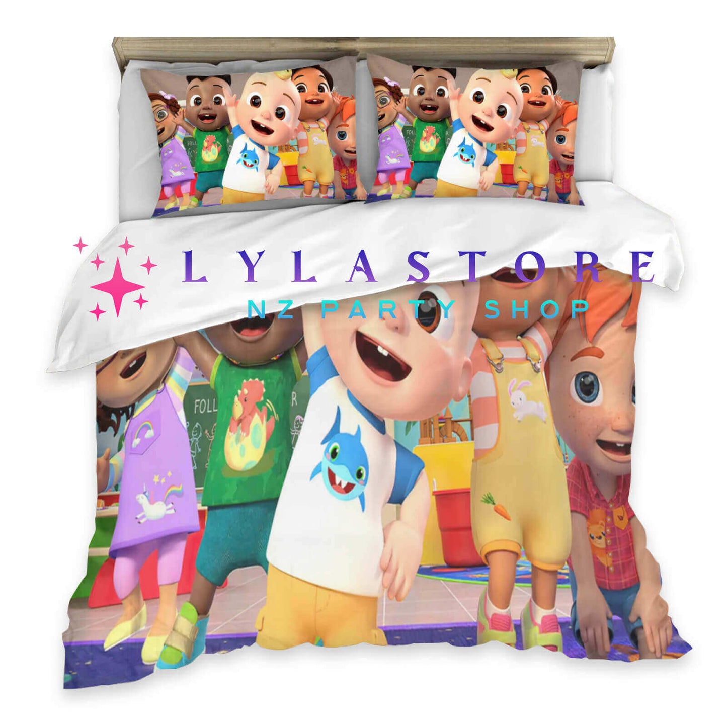 Cocomelon Duvet Cover Set | Kids Bedroom Decor | LYLASTORE NZ ...