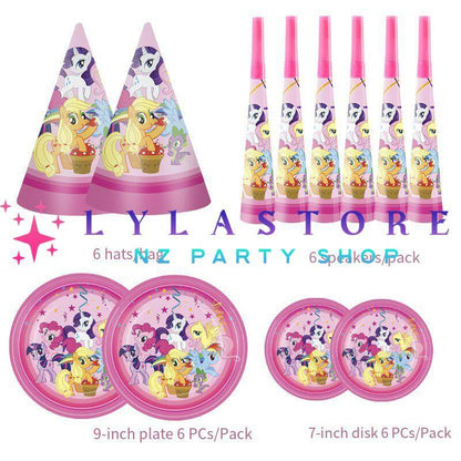 My Little Pony Birthday Party Decorations 16-Pieces Set