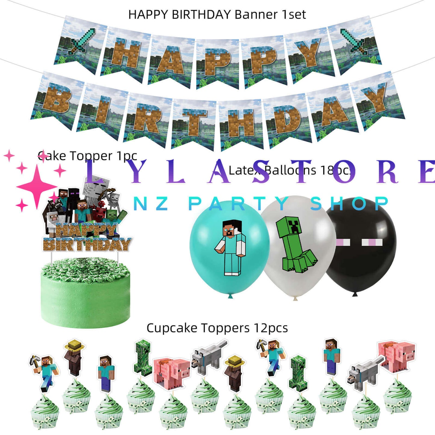 minecraft-birthday-balloon-decoration-lylastore.com