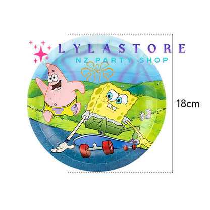 145Pcs SpongeBob SquarePants Birthday Party Decorations