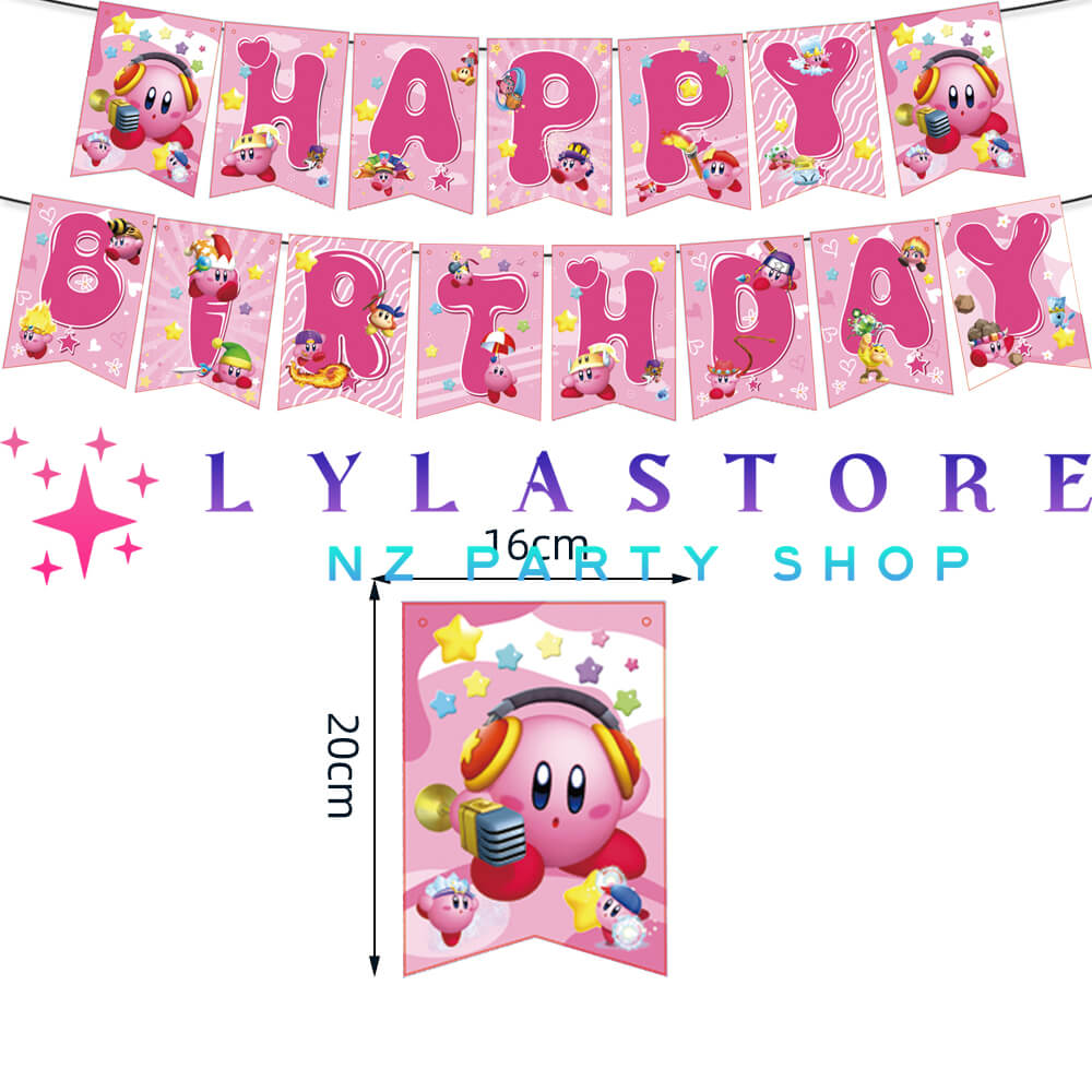 kirby-banner-birthday-decoration-lylastore.com