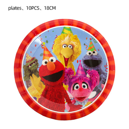 Sesame Street Birthday Party Pack Decorations