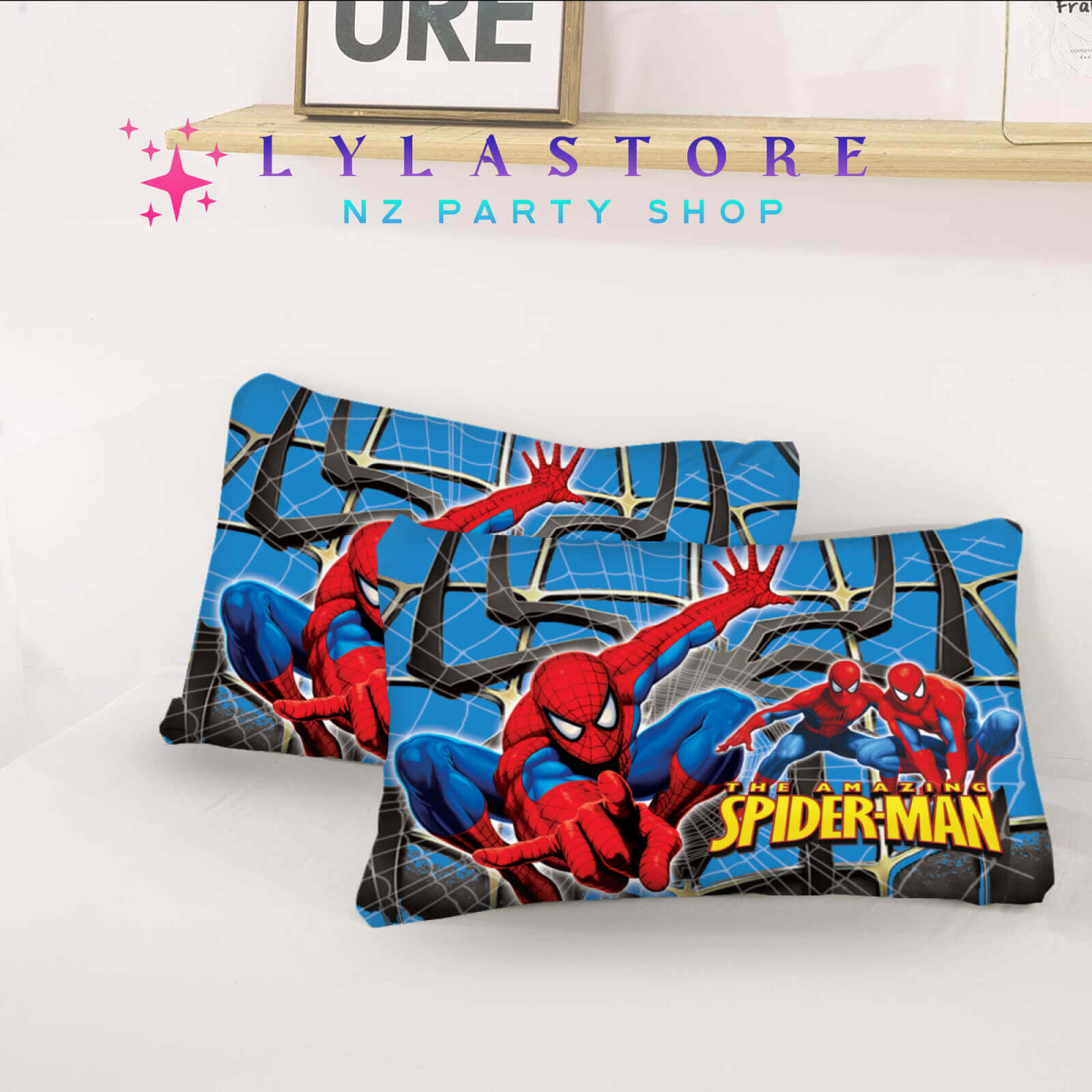 spiderman-duvet-cover-pillow-nz-lylastore.com