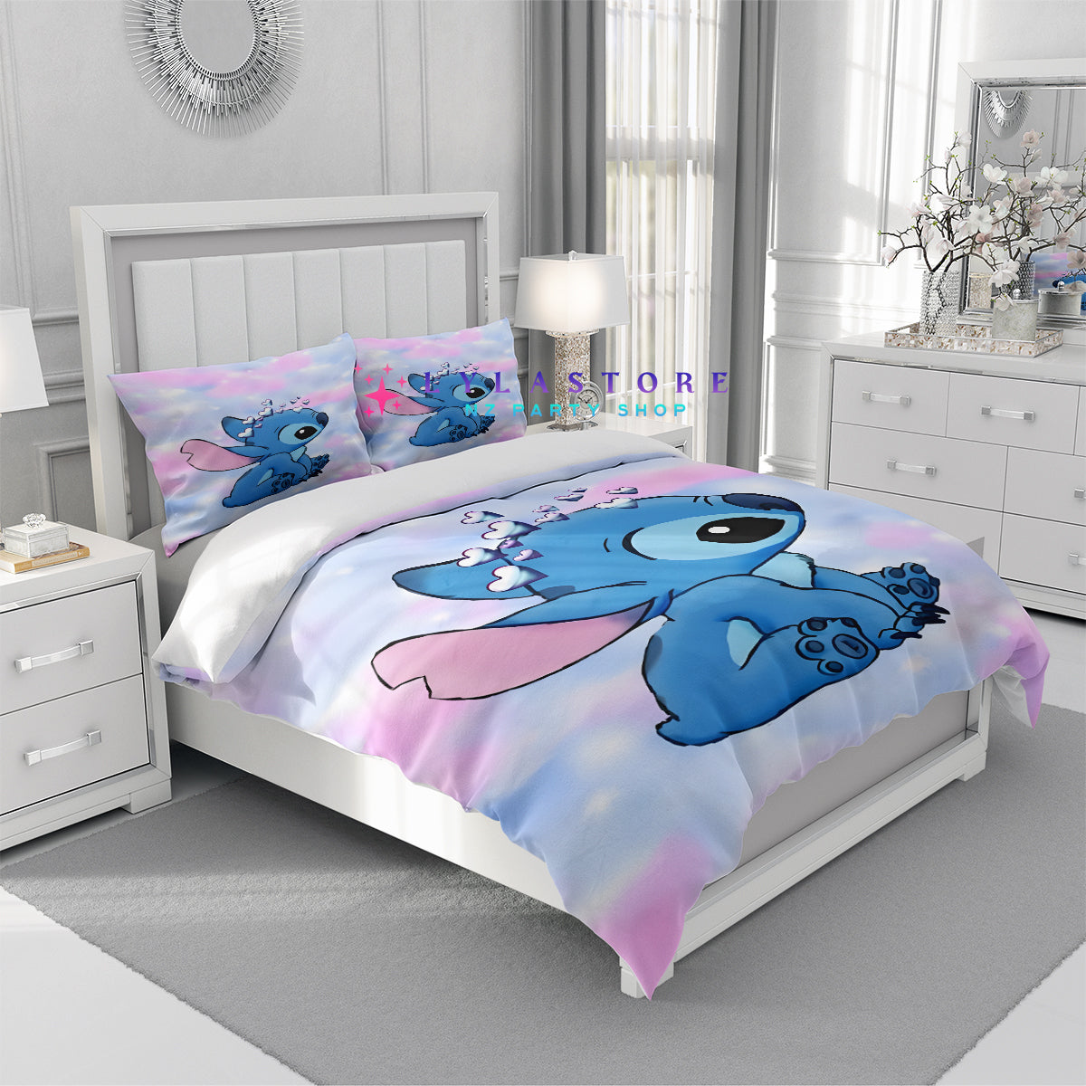 stitch-duvet-cover-pillow-girl-nz-lylastore.com