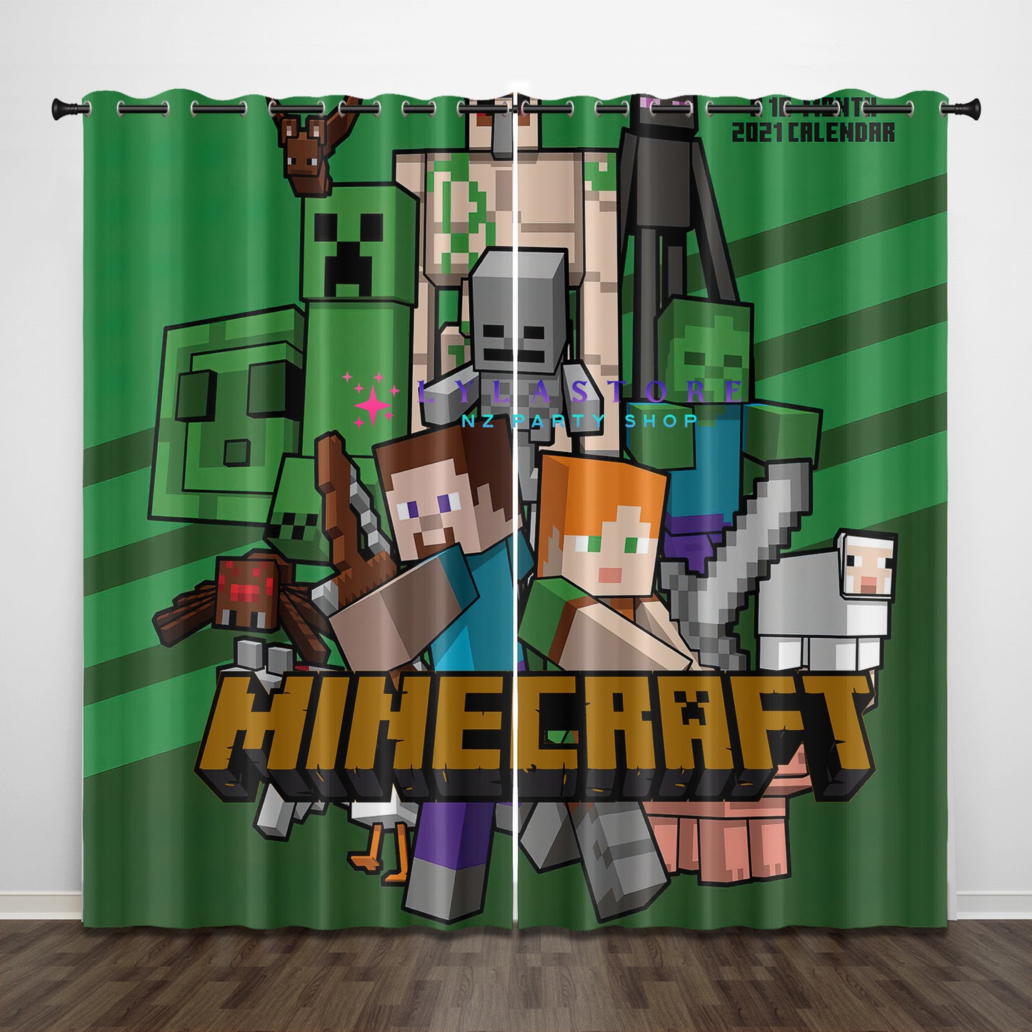 minecraft-curtain-blind-home-living-nz-lylastore.com