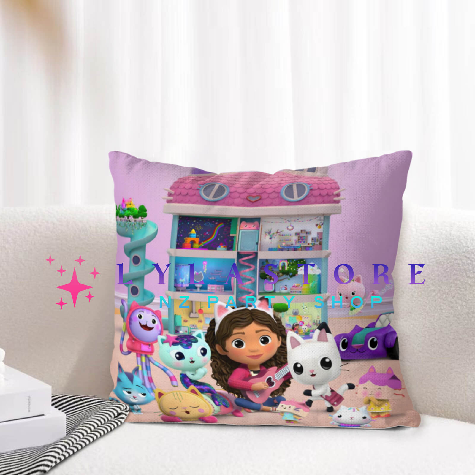 gabby-dollhouse-cushion-nz-lylastore.com