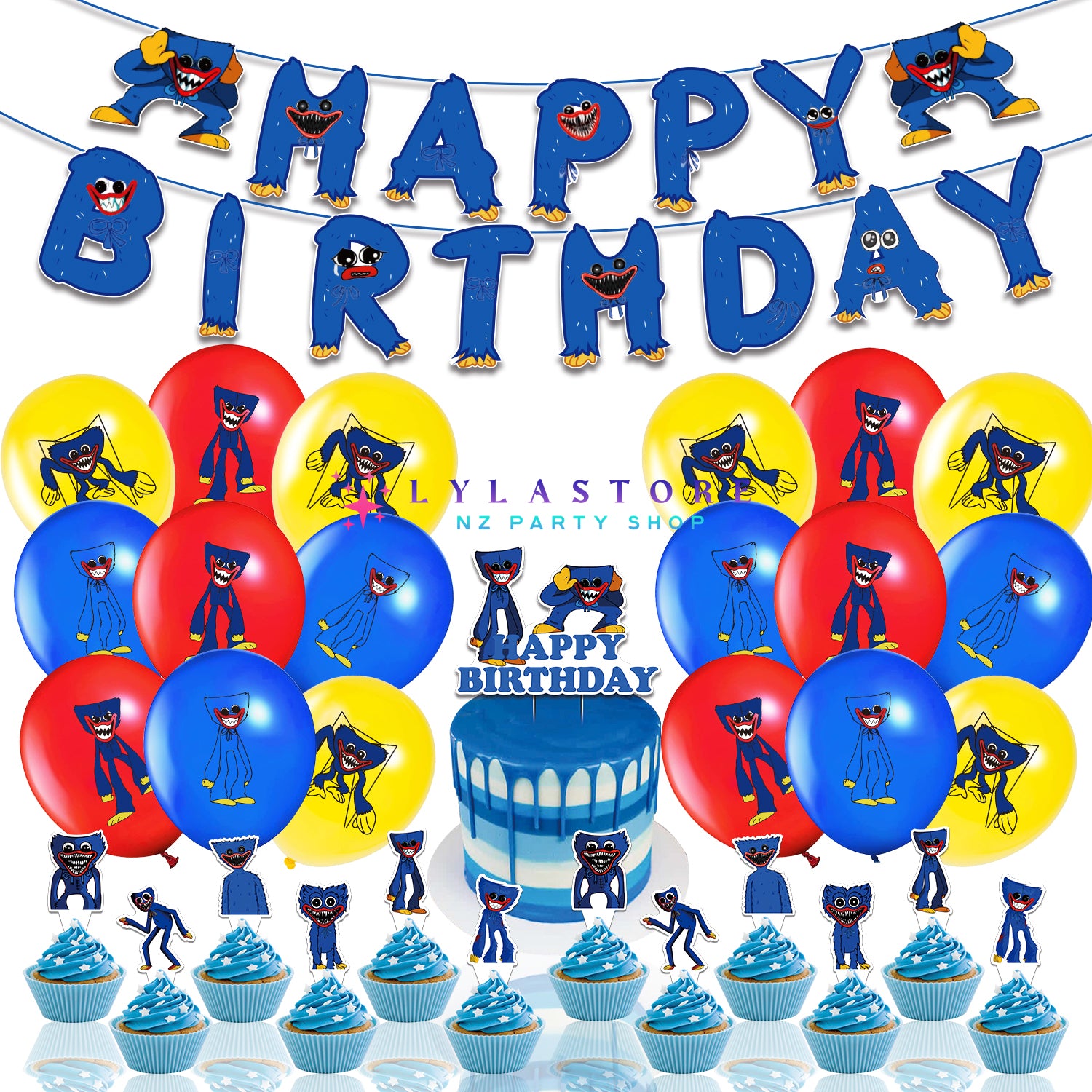 poppy-playtime-birthday-balloon-cake-topper-banner-decoration-lylastore.com