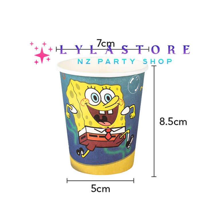 145Pcs SpongeBob SquarePants Birthday Party Decorations