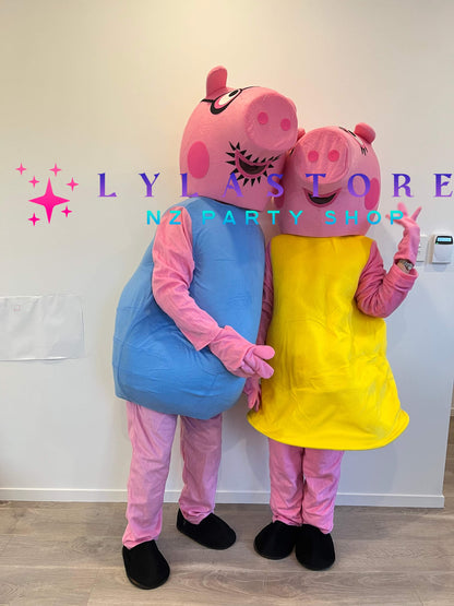 peppa-pig-daddy-mummy-costume-hire-auckland-lylastore.com