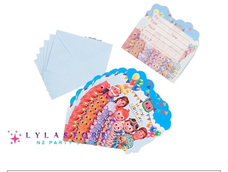 cocomelon-party-6pcsinvitationcards-birthday-decoration-lylastore-partymart