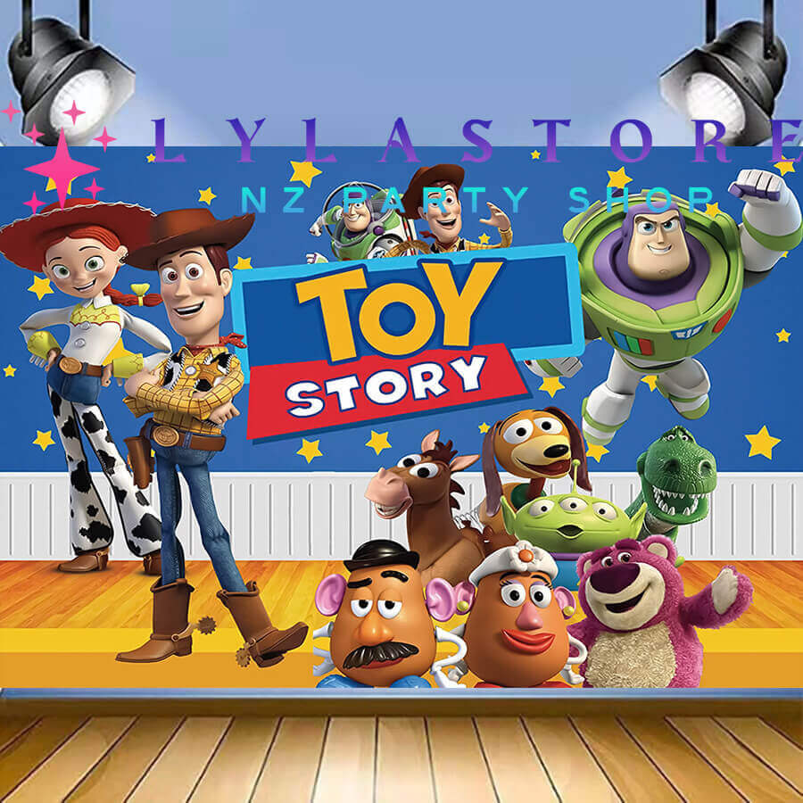 Toy Story Birthday Party Backdrop | Banner - 21 – PARTYMART NZ