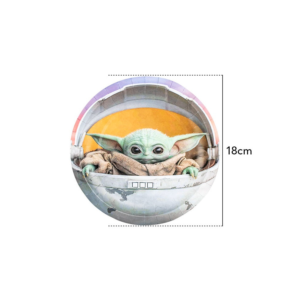 145Pcs Star Wars Yoda Birthday Party Decorations