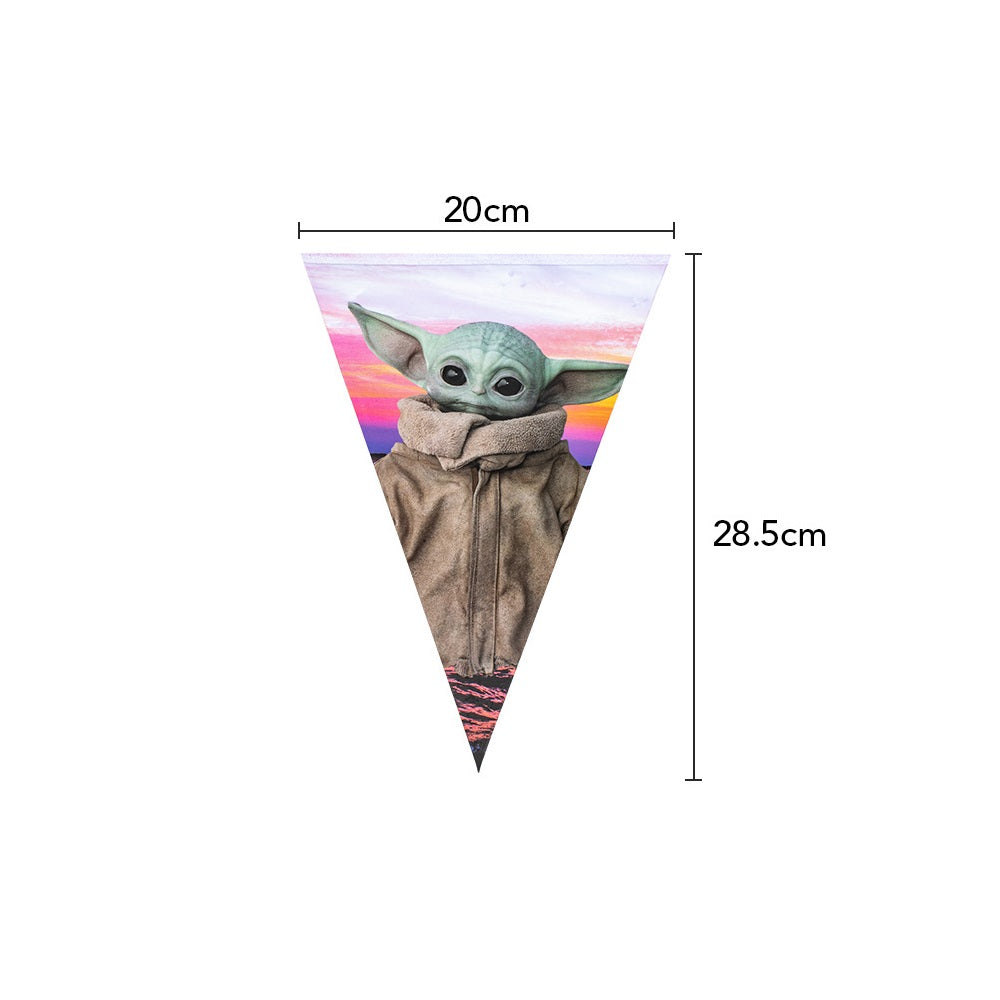 145Pcs Star Wars Yoda Birthday Party Decorations