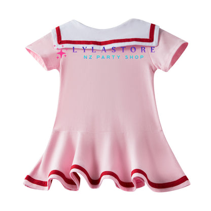 paw-patrol-short-sleeve-dress-pink-lylastore.com