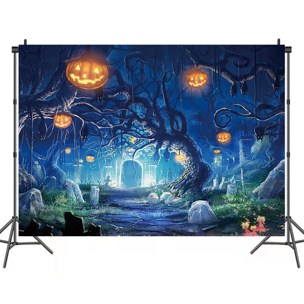 Pumpkin Halloween 5 * 3ft - lylastore