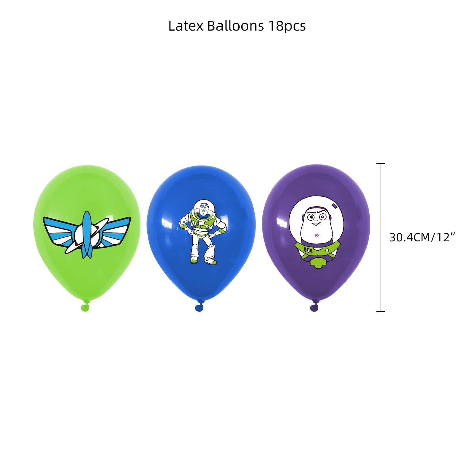 Toy Story - Buzz Lightyear Birthday Party Pack Decorations - lylastore