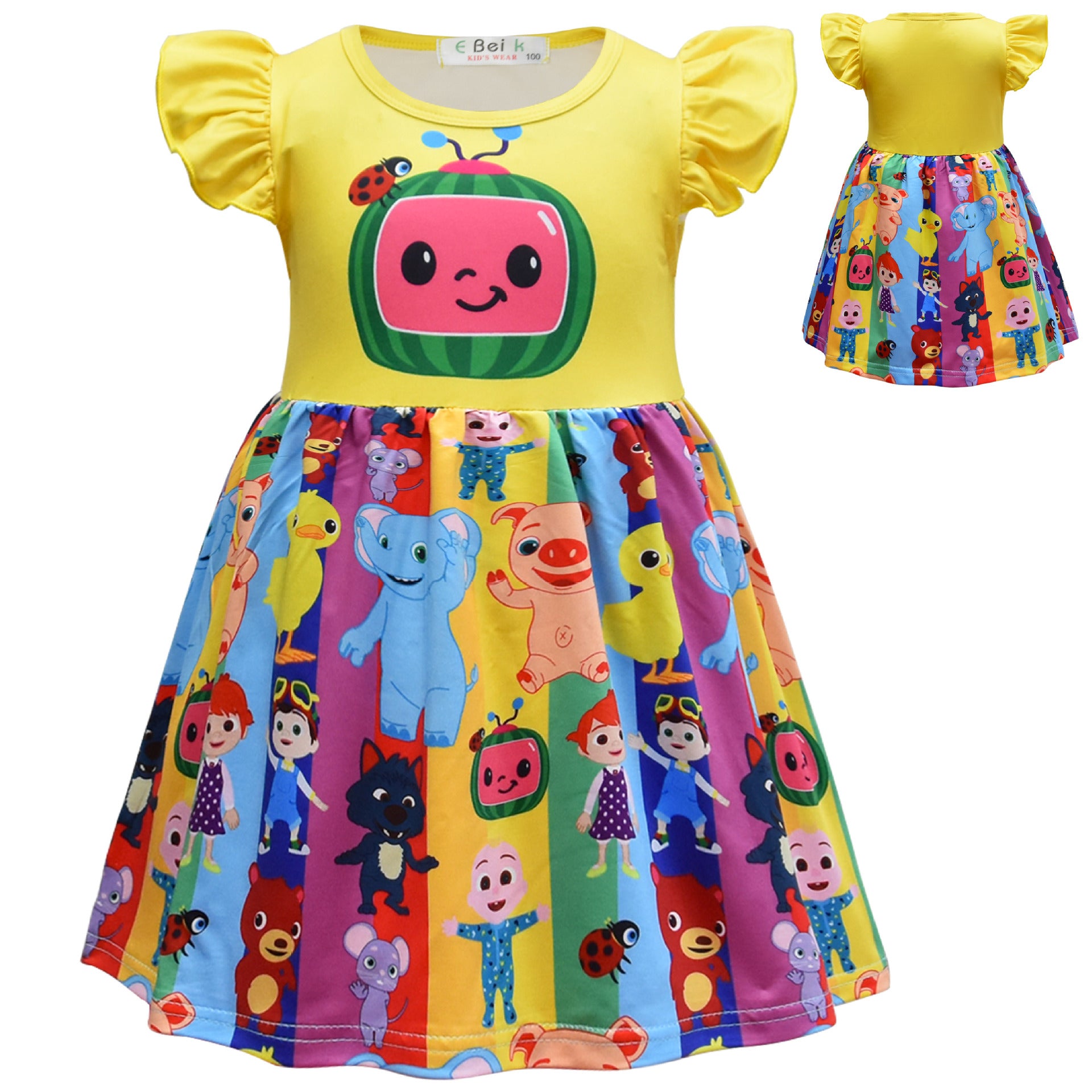 Shop Adorable Cocomelon Dresses for Kids - Vibrant & Comfortable Styles ...