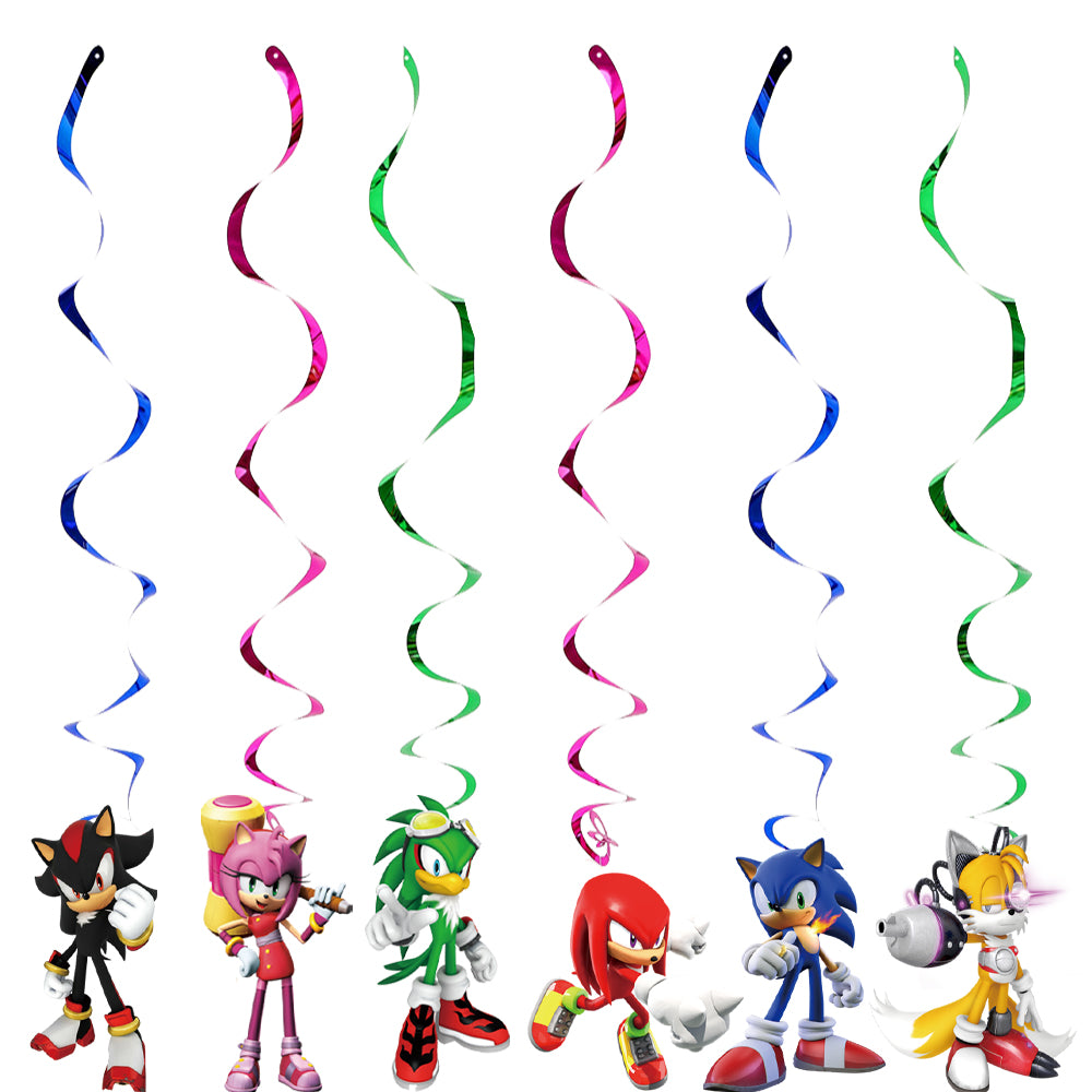 Sonic Birthday Swirl - Perfect for Kids' Birthday Party - Shop Now on lylastore.com